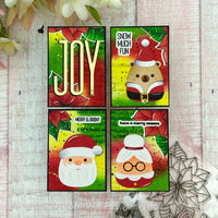 Peaceful Christmas Flowers -Die