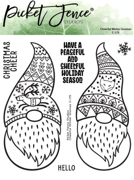 Cheerful Winter Gnomes - Clear Stamp