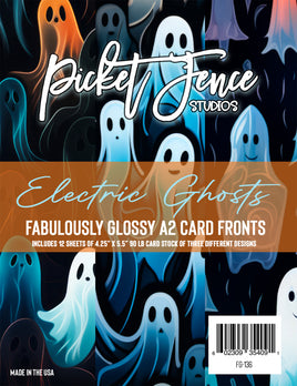 Electric Ghosts (12pk) - Fabulously Glossy A2 Card Fronts