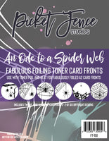An Ode to a Spider Web (12pk) - Fabulous Foiling Toner A2 Card Fronts