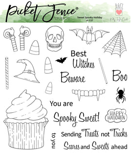 Sweet Spooky Holiday - Clear Stamp