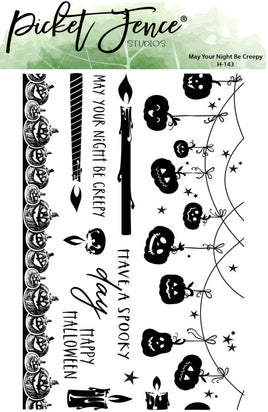 May Your Night Be Creepy - Clear Stamp