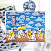 Peach and Piper: Bad Weather Friends - Clear Stamp