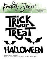 Trick or Treat Halloween Word - Die Set