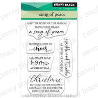 Song Of Peace (Mini) - Clear Stamp