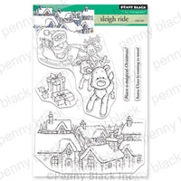 Sleigh Ride - Clear Stamp
