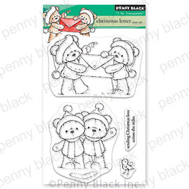 Christmas Letter - Clear Stamp