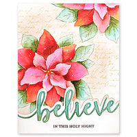 Radiant Red - Cling Stamp