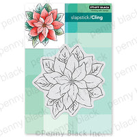 Radiant Red - Cling Stamp