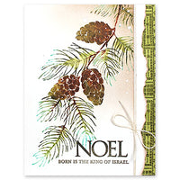 Fir Branch - Cling Stamp