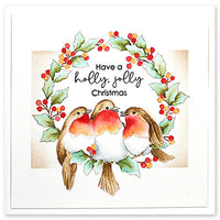 Feather Trio - Cling Stamp