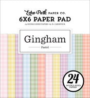 Pastel Gingham - Echo Park 6x6 Paper Pad