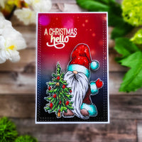 Merry Good Gnome - Clear Stamp