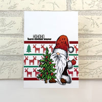 Merry Good Gnome - Clear Stamp