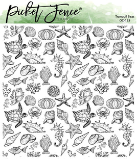 Tranquil Seas - Clear Stamp