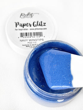 Navy Wingtips (1.9oz) - Paper Glitz