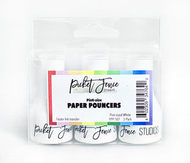 Pint-sized Paper Pouncers, White (3pk)