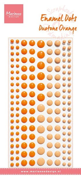 Marianne Design Enamel Dots - Duotone Orange