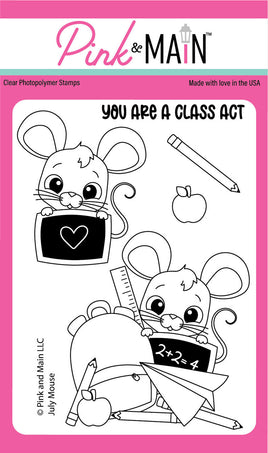July Mouse - Clear Stamp