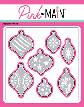 Ornaments Emboss and Cut Folder