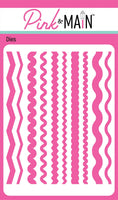 Zig Zag Layering Borders Dies