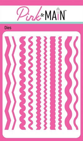 Zig Zag Layering Borders Dies