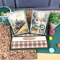 Vintage Transport Pocket Pad