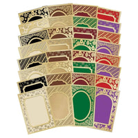 Festive Pocket Pad Apertures - Rich Gold