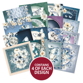 Fluttering Moonlight Square Pocket Pad