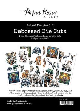 Animal Kingdom 1.0 Embossed Die Cuts