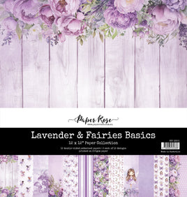 Lavender & Fairies Basics 12x12 Paper Collection 33501