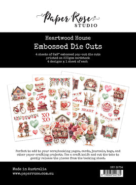 Heartwood House 6x8" Embossed Die Cuts 35734