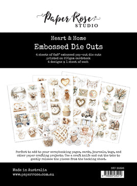 Heart & Home 6x8 Embossed Die Cuts 35896