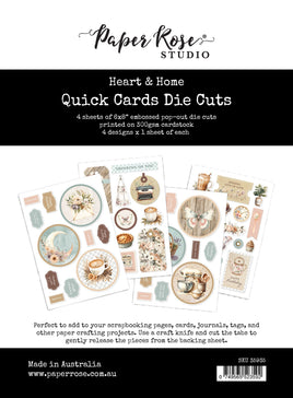 Heart & Home 6x8 Quick Cards Die Cuts 35935