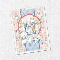 Primrose Garden Easter 6x8" Tags & Tickets Embossed Die Cuts 36094