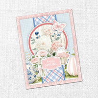Primrose Garden Easter 6x8" Tags & Tickets Embossed Die Cuts 36094