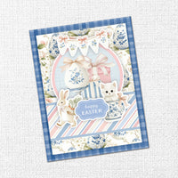 Primrose Garden Easter 6x8" Tags & Tickets Embossed Die Cuts 36094