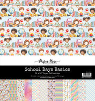 School Days Basics 12x12 Paper Collection 36505