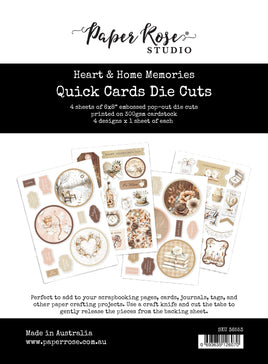 Heart & Home Memories 6x8 Quick Card Die Cuts 36553