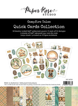 Campfire Tales 6x8" Quick Cards Kit 36790