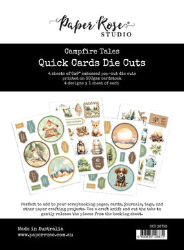 Campfire Tales 6x8" Quick Cards Die Cuts 36793