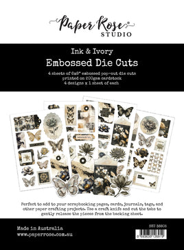 Ink & Ivory 6 x 8" Embossed Die Cuts 36805