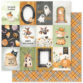 Halloween Harvest C 12x12 Paper