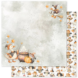 Halloween Harvest D 12x12 Paper