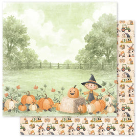 Halloween Harvest F 12x12 Paper