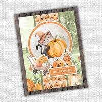 Halloween Harvest 6 x 8" Embossed Die Cuts