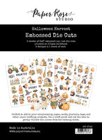 Halloween Harvest 6 x 8" Embossed Die Cuts