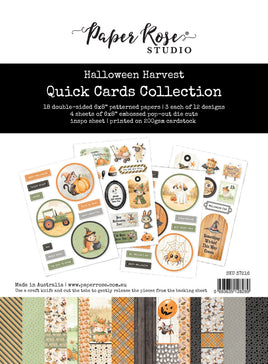 Halloween Harvest 6x8" Quick Cards Kit