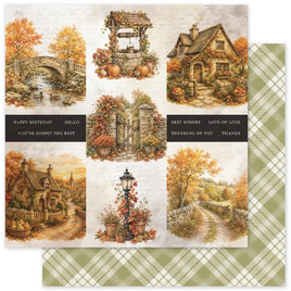 Maplewood Cottage Basics D 12x12 Paper