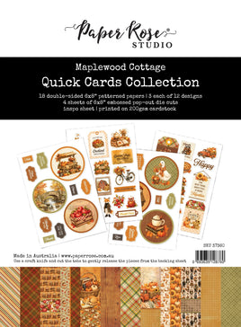 Maplewood Cottage 6x8" Quick Cards Kit